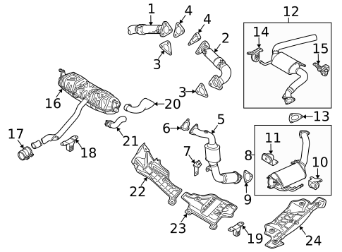 Diesel Aftertreatment System for 2010 Volkswagen Touareg #1