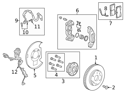 Sensors for 2024 GMC Yukon #1