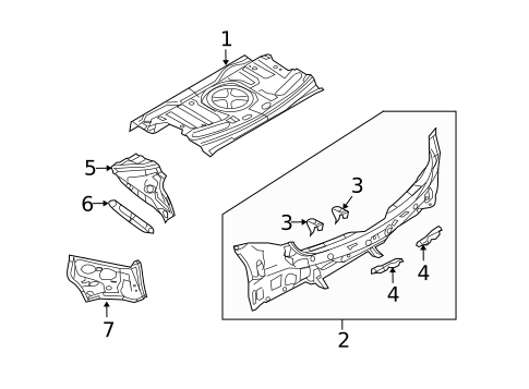 Rear Body for 2012 Mazda 3 #0