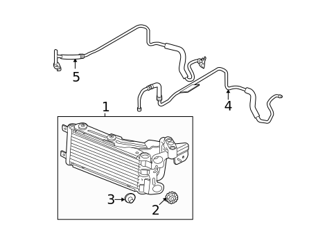 Trans Oil Cooler for 2009 BMW M3 #0