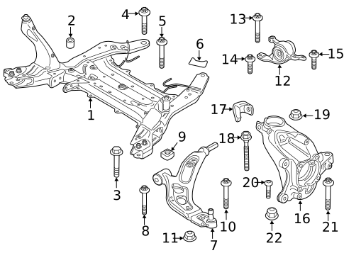 Suspension Components for 2025 BMW X1 #0