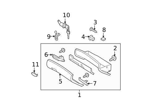 Instrument Panel for 2006 Subaru Legacy #1