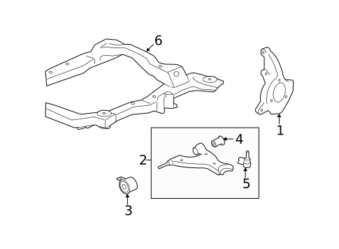 Suspension Components for 2010 Saturn Outlook #1