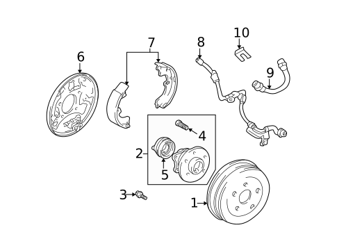 Hydraulic System for 2005 Toyota Celica #2