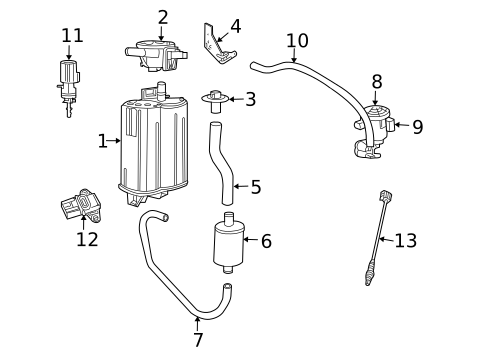 Emission Components for 2007 Dodge Durango #0