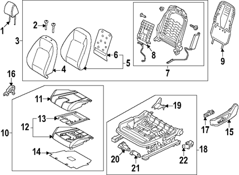 Power Seats for 2024 Hyundai Elantra #1