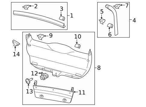 Interior Trim for 2018 Porsche Panamera #1