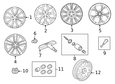 Wheels for 2020 Jaguar F-Type #1