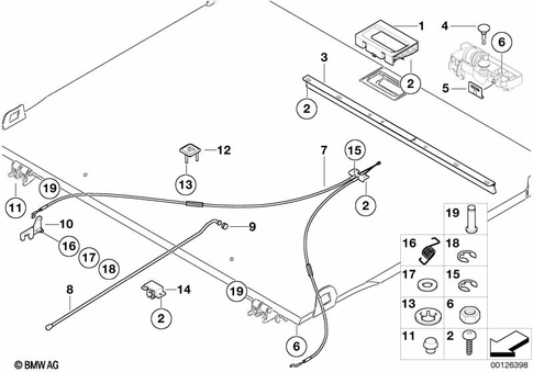 Luggage Compartment for 2005 BMW X5 3.0i #5