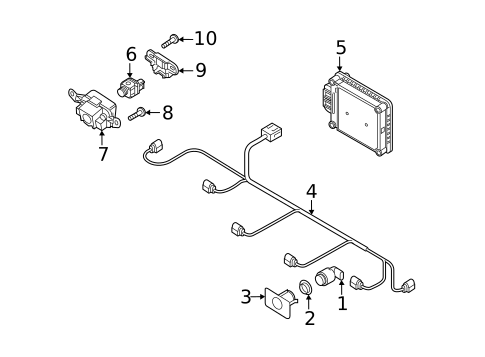 Bumper & Components - Front for 2023 Audi Q3 #2