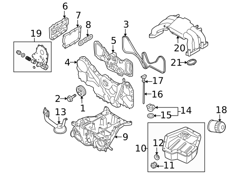 Engine Parts for 2005 Subaru Outback #0