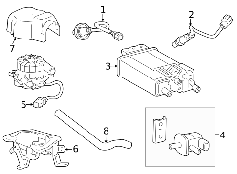 Powertrain Control for 2016 Toyota 4Runner #0