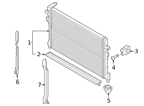 Intercooler for 2015 Audi A3 #0