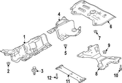 Heat Shields for 2023 Mazda CX-30 #0