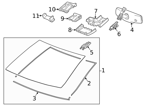 Lane Departure Warning for 2016 Cadillac ATS #7