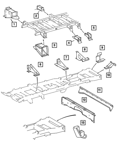 Frames for 2004 Dodge Sprinter 3500 #3