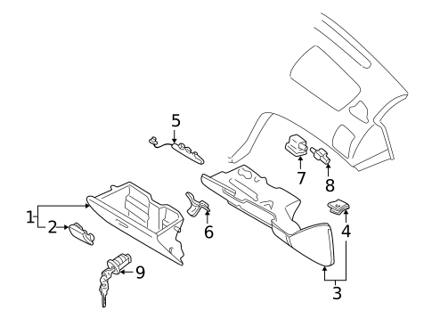 Instrument Panel for 2002 INFINITI I35 #1