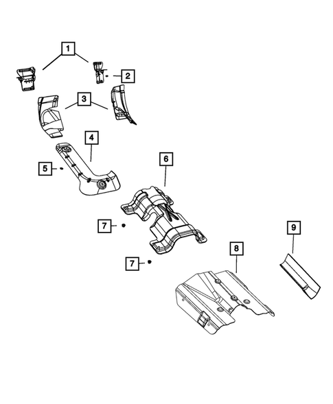 Exhaust System for 2018 Dodge Challenger #1