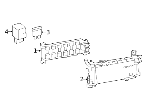 Fuse & Relay for 2016 Mercedes-Benz B250e #0