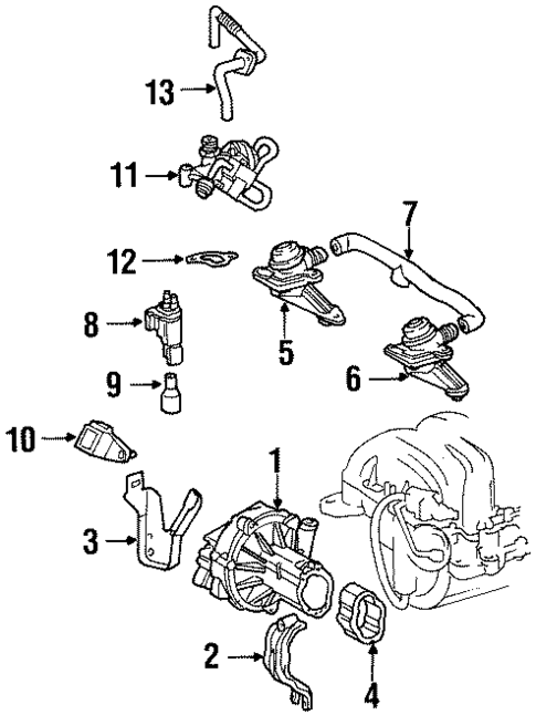 A.I.R. System for 1999 Mercedes-Benz SL500 #0