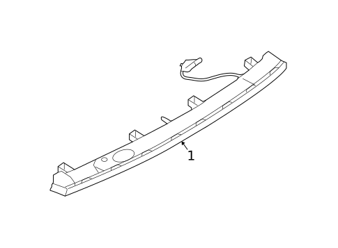 High Mount Lamps for 2018 Jaguar XF #1