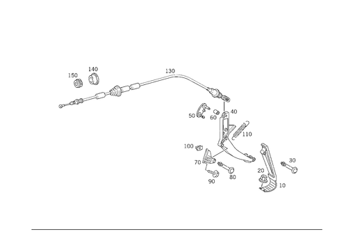 Control for 1998 Mercedes-Benz E430 #1