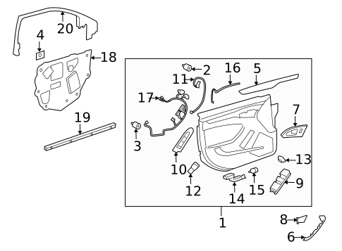 Front Door for 2012 Cadillac CTS #5