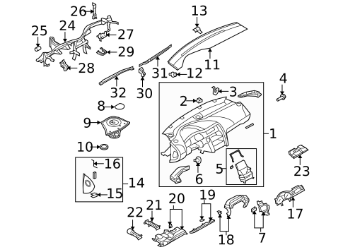 Instrument Panel for 2008 Audi Q7 #0