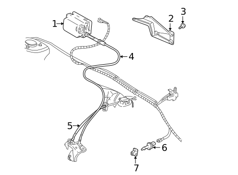 Cruise Control System for 1995 Pontiac Sunfire #0
