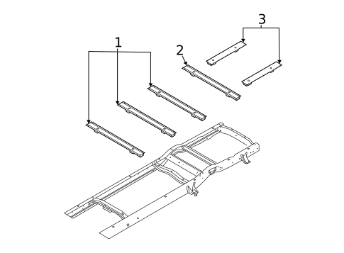 Crossmembers & Components for 2023 Ford E-350 Super Duty #1