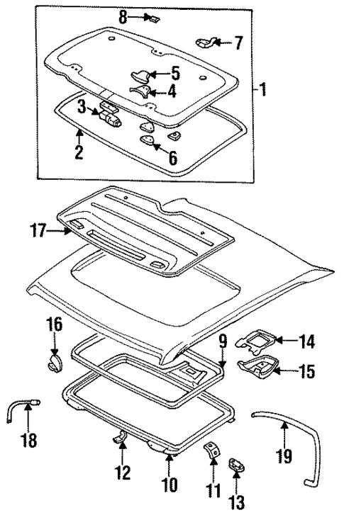 Sunroof for 1990 Nissan Sentra #0
