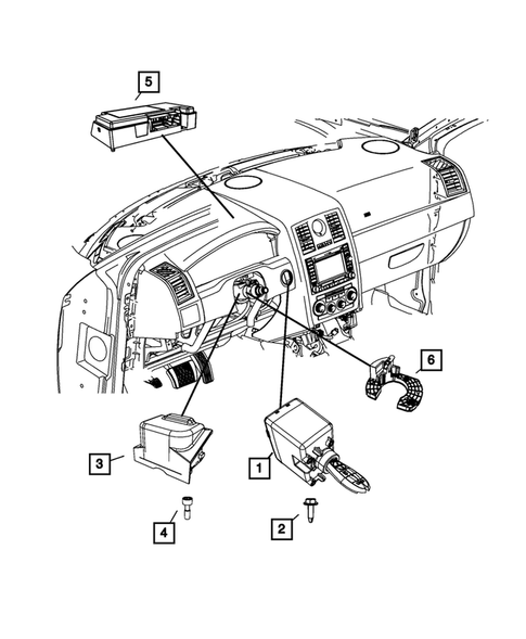 Keys, Modules and Engine Controllers for 2008 Dodge Challenger #1