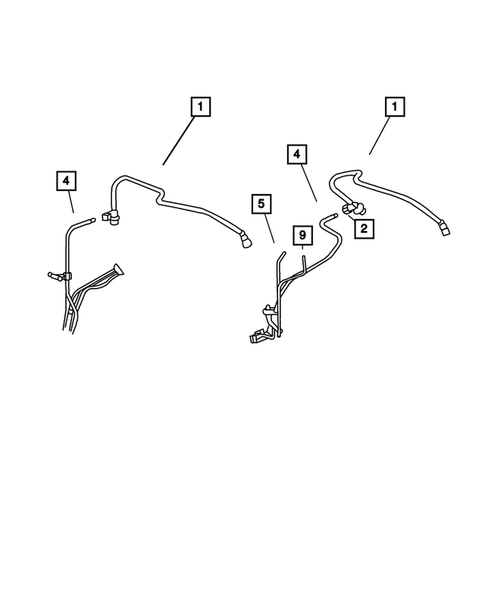 Fuel Lines for 2005 Chrysler PT Cruiser #0