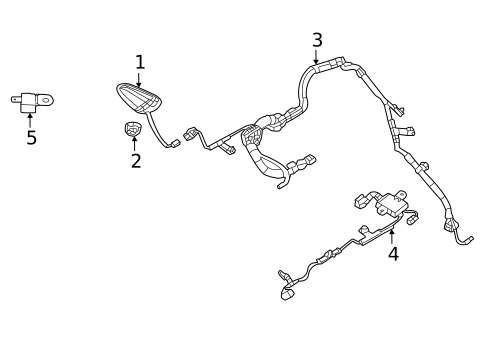 Antenna & Radio for 2023 Mazda 3 #4