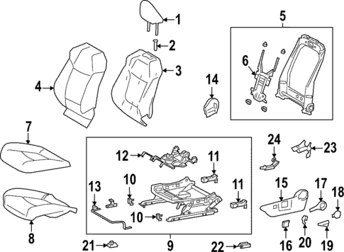 Power Seats for 2023 Toyota Corolla Cross #0