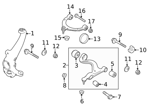 Suspension Components for 1999 Porsche 911 #5