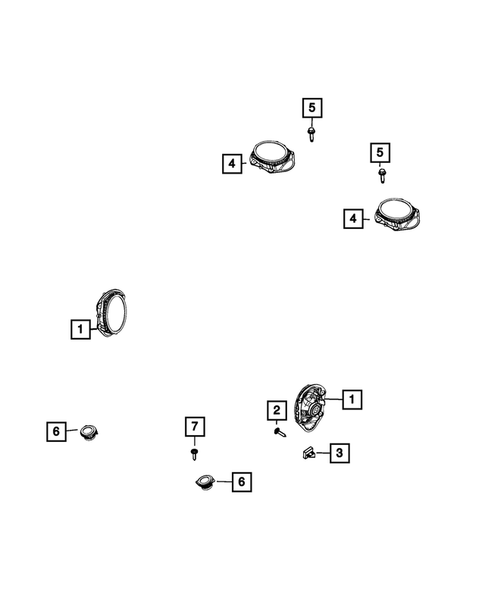 Radio, Antenna, Speakers, DVD, and Video systems for 2020 Dodge Challenger #7