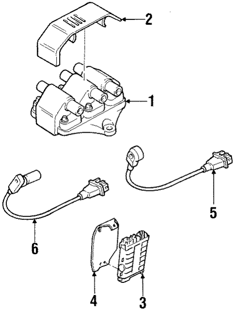 Ignition System for 1996 Audi Cabriolet #0