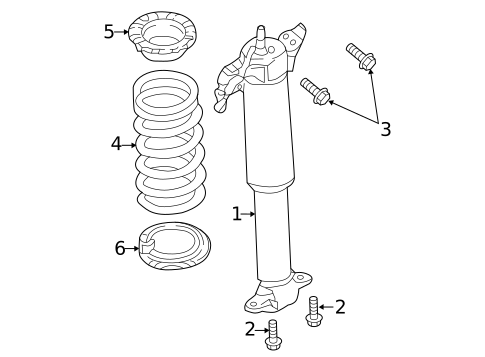 Shocks & Struts for 2020 Ford Mustang #1