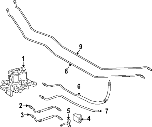 Hoses & Lines for 2023 Porsche 911 #3