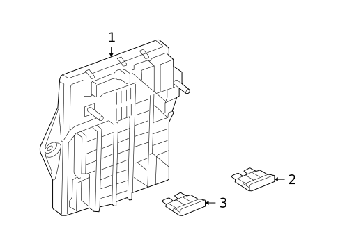 Fuse & Relay for 2009 Jaguar Super V8 #2