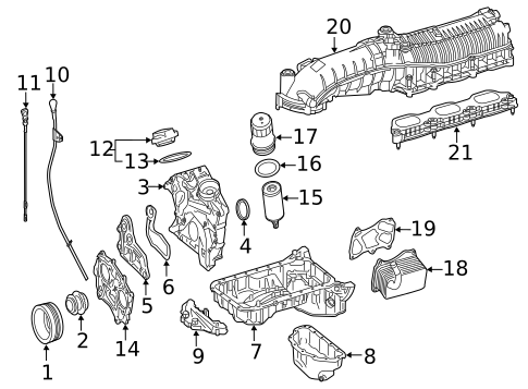 Intake for 2016 Mercedes-Benz GLE450 AMG #0