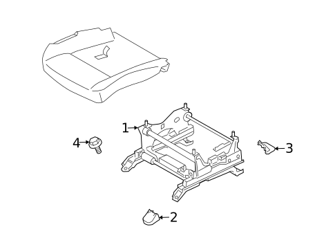 Tracks & Components for 2008 INFINITI FX45 #0