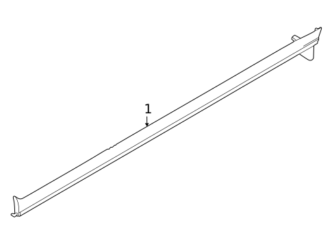Exterior Trim - Pillars for 2022 Hyundai Tucson #0