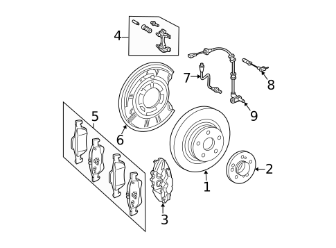 Anti-Lock Brakes for 2009 Mercedes-Benz E63 AMG #1