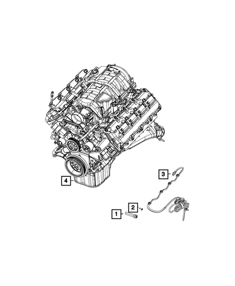 Wiring-Powertrain for 2018 Dodge Challenger #3