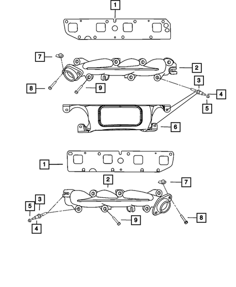 Manifolds and Vacuum Fittings for 2013 Jeep Grand Cherokee #0