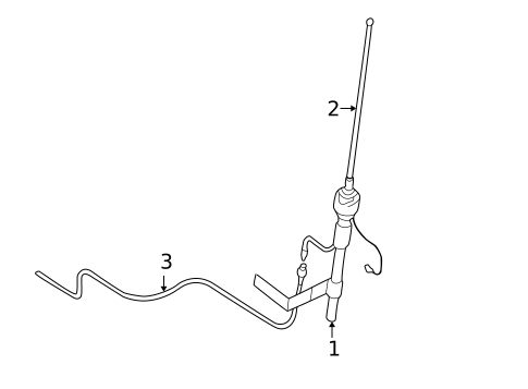 Antenna & Radio for 2002 Mitsubishi Eclipse #0