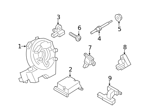Sensors for 2019 Ford Transit Connect #1
