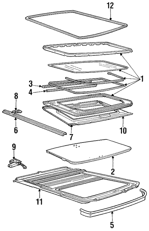Sunroof for 1986 Dodge Diplomat #0